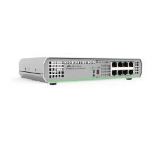 Allied Telesis CentreCOM AT-GS910/8 - Switch - 8 x 10/100/1000 - desktop